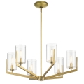 Quintiesse - Lustra ar stieni NYE 6xE14/40W/230V Ø 71,1 cm zelta krāsā